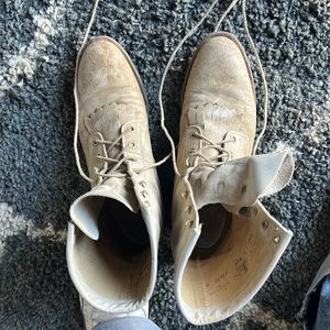 Justin Lace Up Boots